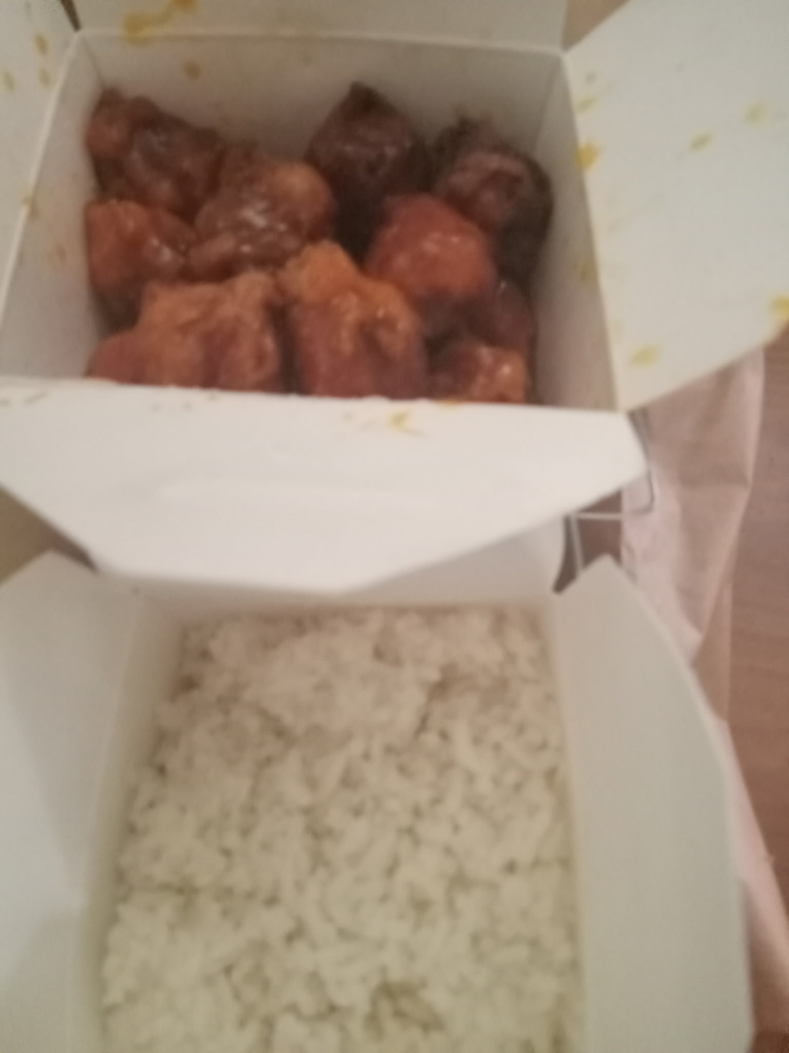 Harold's Abysmal Orange Chicken