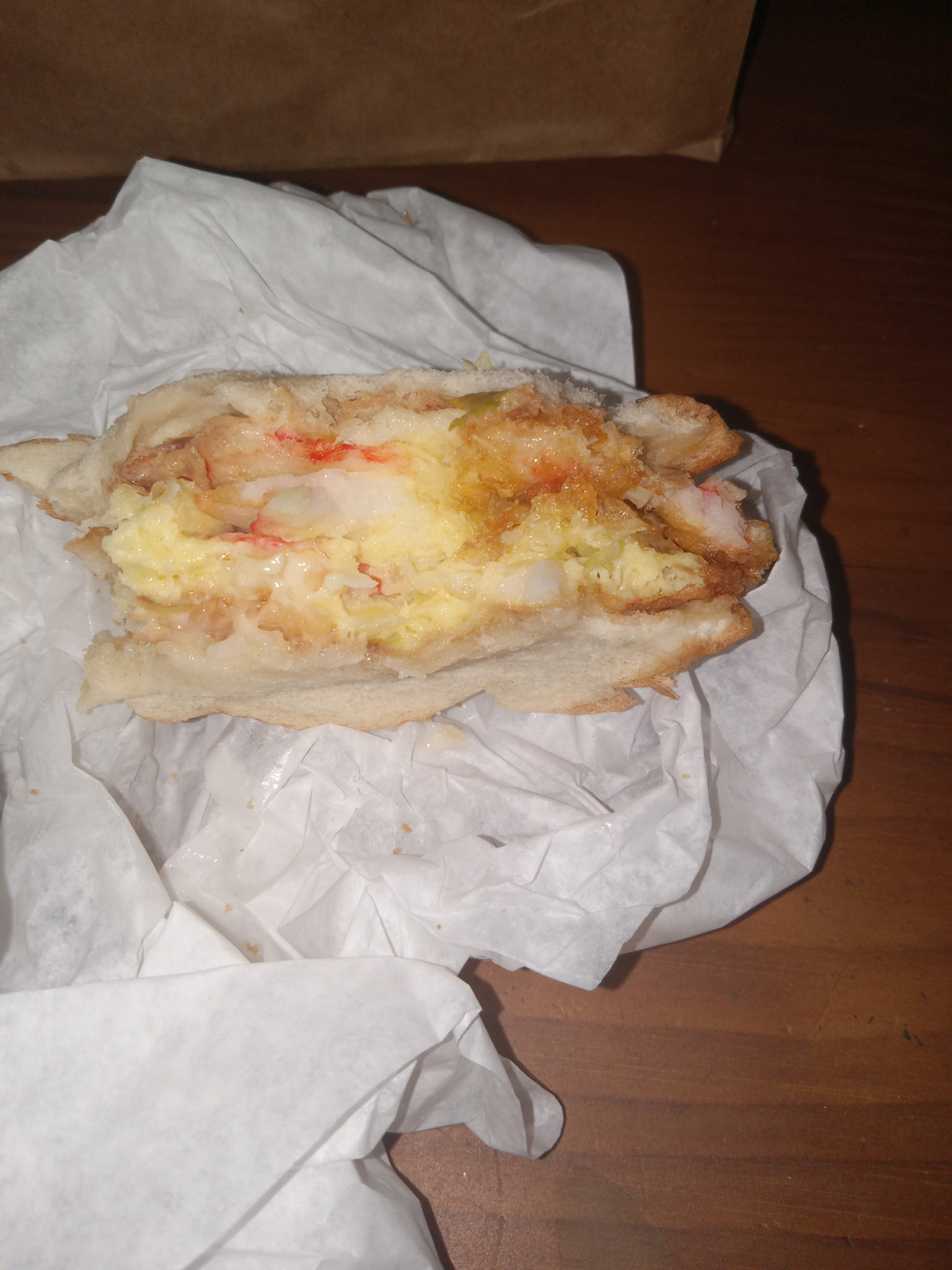 Harold's Crab St. Paul Sandwich