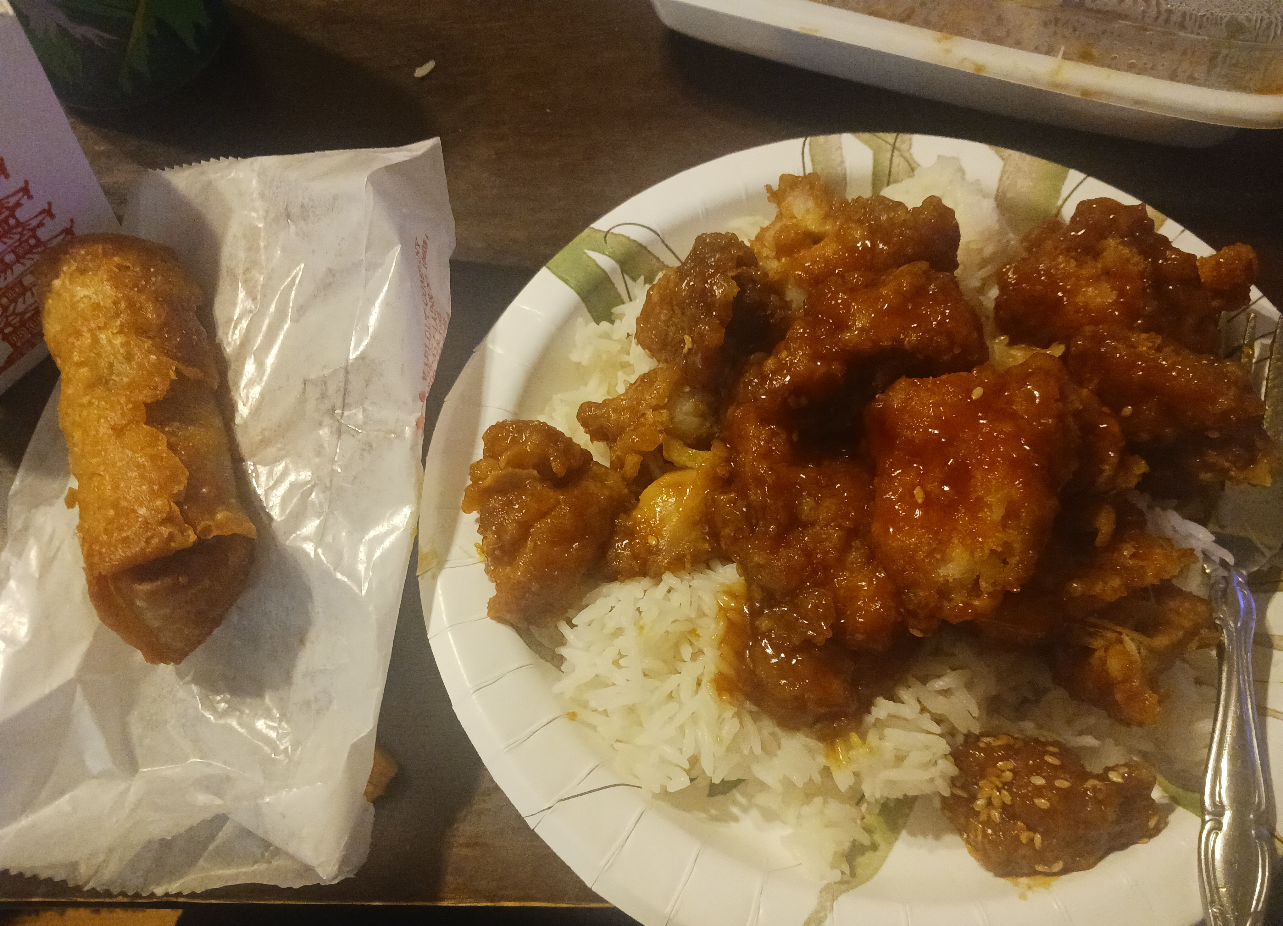 Chinese Thursday Meal Spread